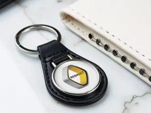 Renault Leder Schlüsselanhänger Geldbörse Stabiles Design Pro